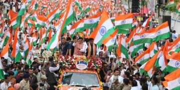 प्रदेश की सबसे बड़ी तिरंगा यात्रा को CM डॉ. मोहन यादव ने दिखाई हरी झंडी, 2027 होगा युवा वर्ष..