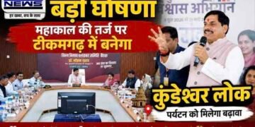 महाकाल की तर्ज पर टीकमगढ़ में बनेगा ‘कुंडेश्वर लोक’, CM मोहन यादव की बड़ी घोषणा..