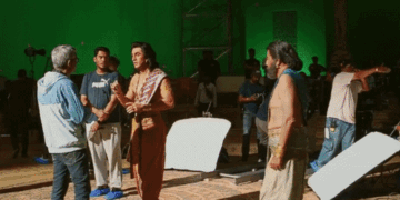 फिल्म रामायण के बिहाइंड द सीन विजुअल आए:रणबीर बोले- ये सिर्फ रोल नहीं, जिम्मेदारी है; देखिए ग्रीन स्क्रीन में किस तरह हुई फिल्म की शूटिंग