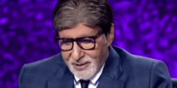 अमिताभ बच्चन ‘कौन बनेगा करोड़पति’ के सेट पर फिसले:घुटने में चोट लगी, खड़े होने में परेशानी; बैठकर शुरू की होस्टिंग